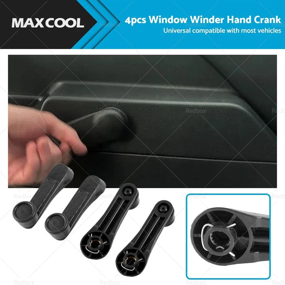 4 x Universal Auto Car Truck Window Crank Manual Winder Handles