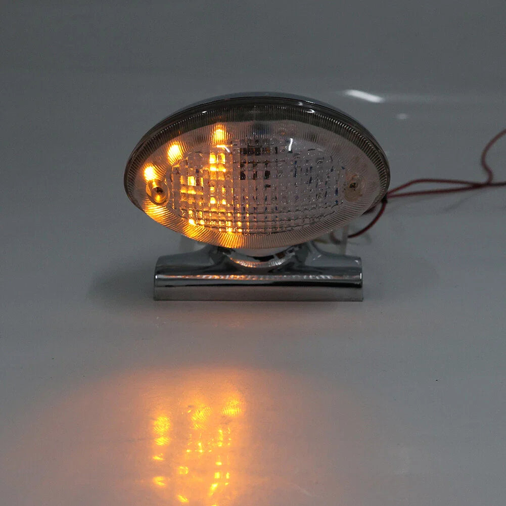 White Motorcycle Rear Brake Tail Light Turn Signal Blinker for T100 (2002-2012)