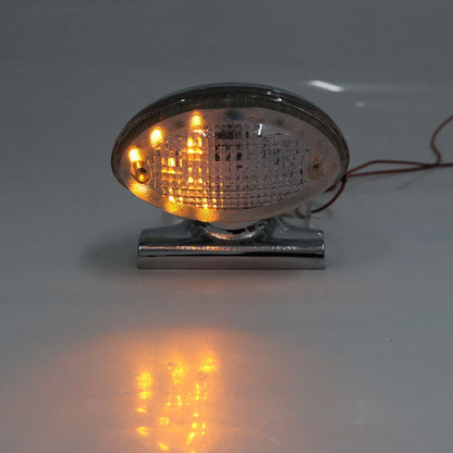 White Motorcycle Rear Brake Tail Light Turn Signal Blinker for T100 (2002-2012)