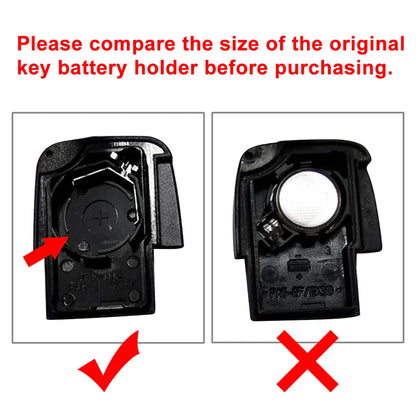 Remote Key Fob Case Shell Blade for Audi A2 A3 A4 A6 A8 TT