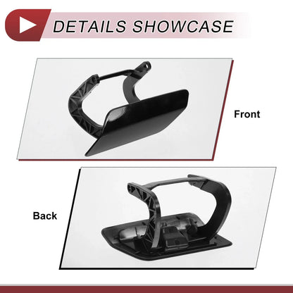Front Left Washer Nozzle Cover for Mercedes-Benz GL350 (2013-2016) Black