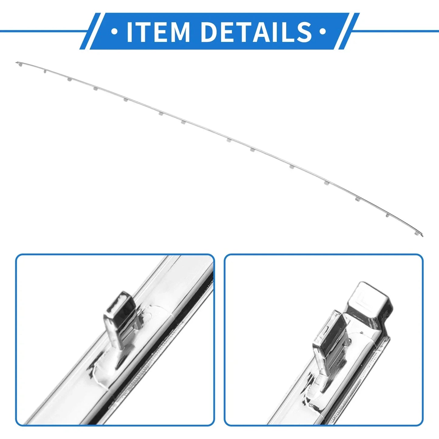 Rear Lower Center Bumper Grille Trim for Mercedes-Benz W211/E (2005-2008)