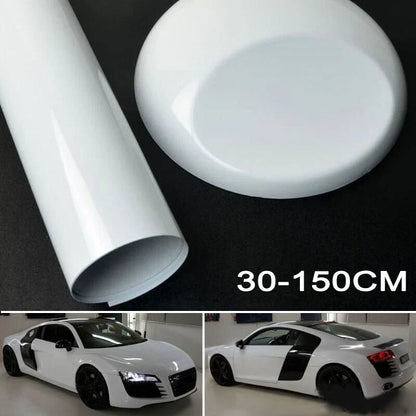 Vinyl Film Wrap / 30x150CM / Car Gloss White Sticker Decal