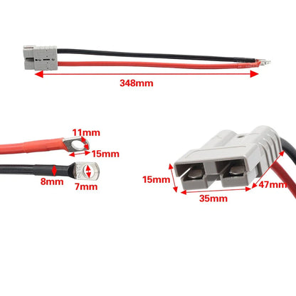 7AWG Battery Quick Connector Kit for Cars, Tractors, Motors