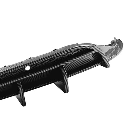 Rear Bumper Lip Spoiler Splitter for Volkswagen ID.3 (2019-2022) Carbon Fiber