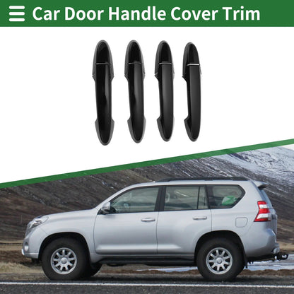 Car Door Handle Cover Trim for Honda Fit Jazz GK5 GP5 2014-2018 Black