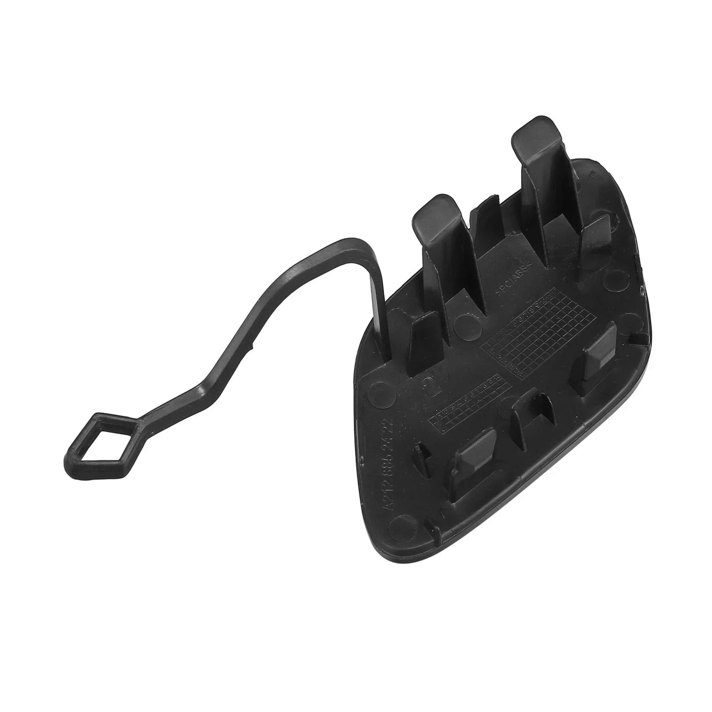 Front Right Bumper Tow Hook Cover for Mercedes-Benz E200 (2014-2016) Black