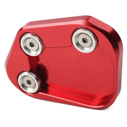 Kickstand Side Stand Enlarger Plate for HONDA CBR250RR (2017-2018) Red