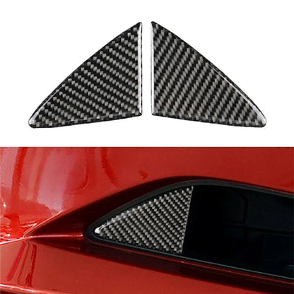 Carbon Fiber Front Grille Cover Trim for Mazda 3 Axela (2014-2016)