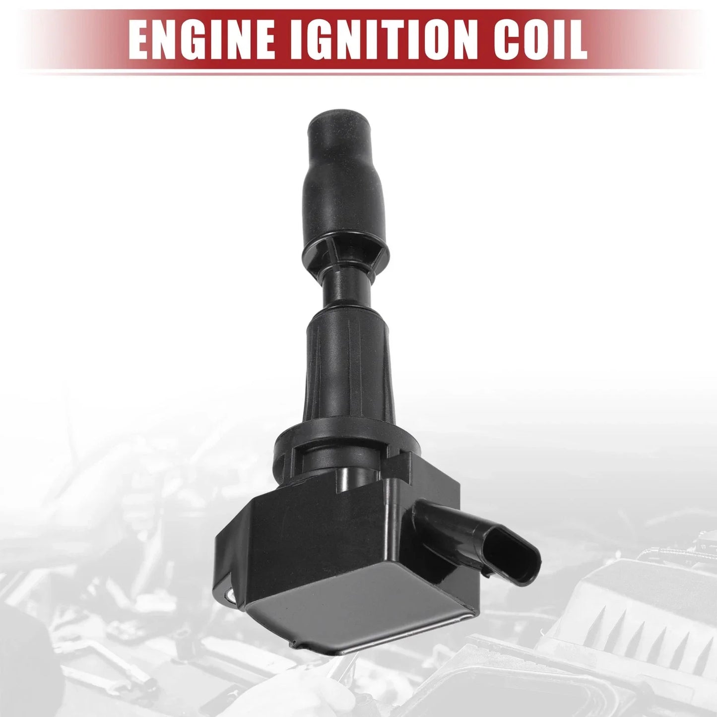 4 x Automotive Ignition Coils for Kia Optima (2016-2020) Black