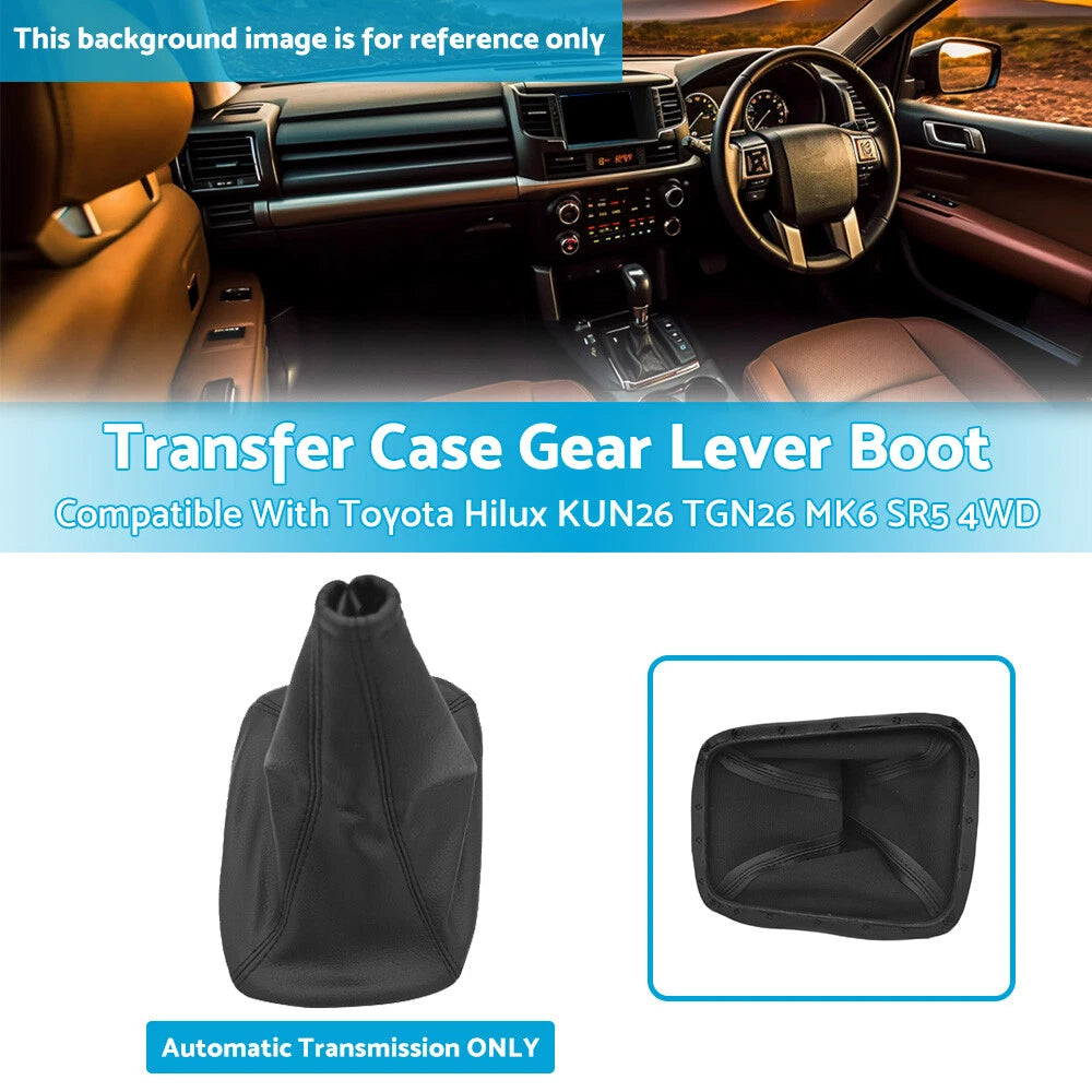 Gear Shift Boot Cover for Toyota Hilux KUN26 TGN26 MK6 4WD (2005-2015)