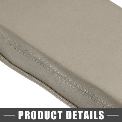 Car Center Console Cover Pad for Hyundai Tucson (2022-2023) Faux Leather Beige