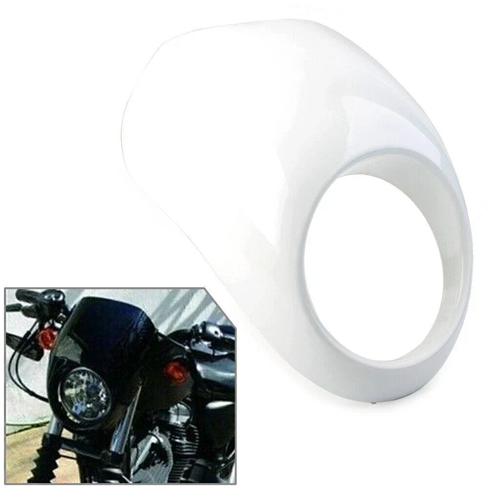 Headlight Cowl Fairing Light Cover for Harley Sportster Dyna XL883 XL1200 (2004-2023)