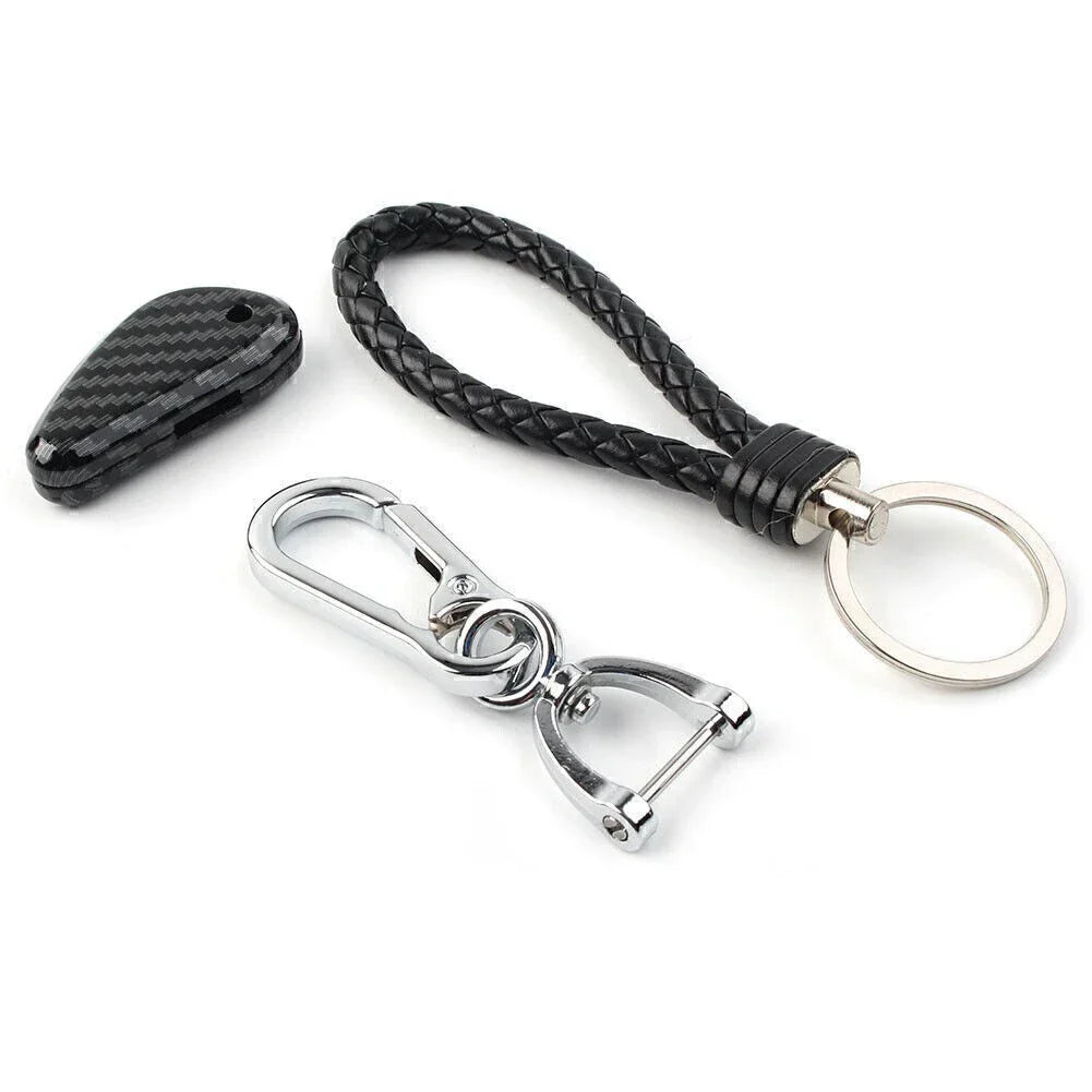 Carbon Fiber Pattern Key Blank for Indian Scout (1920-2018)