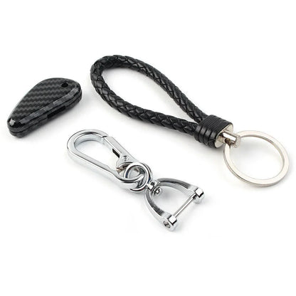 Carbon Fiber Pattern Key Blank for Indian Scout (1920-2018)