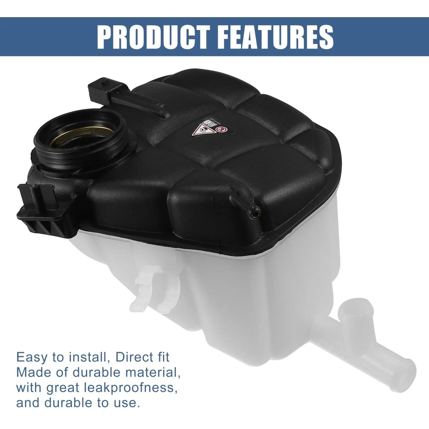 Coolant Radiator Reservoir Tank for Mercedes-Benz GL450 GL550 ML550 (2007-2012)