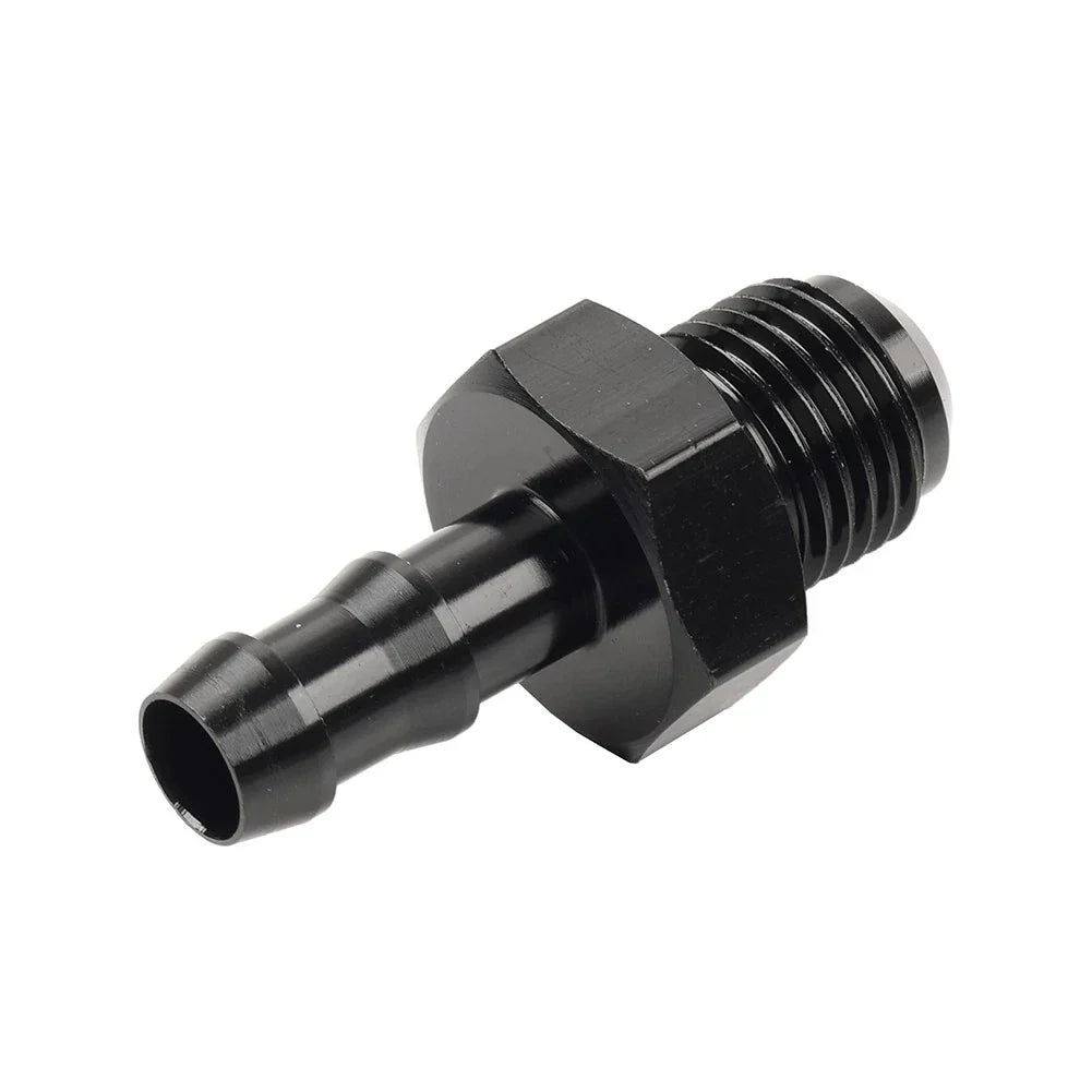 6AN Male to 5/16" Barb Push Lock Fitting Oil Fuel Hose Adapter for Car