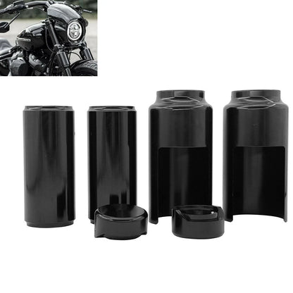 Fork Cover Set Black for Harley-Davidson Softail Breakout FXBR FXBRS (2018-2021)