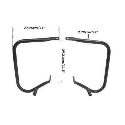 Hard Saddlebag Guard Bracket for Harley Touring Road Street Glide (1997-2013)
