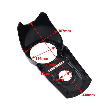 Motorcycle Gas Fuel Tank Cover for Harley Dyna FXDWG FXDL FXDB (2004-2023)