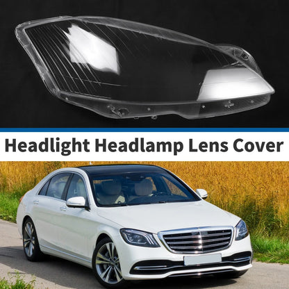 Car Front Right Headlight Lens Cover for Mercedes-Benz S-Class (2006-2009)