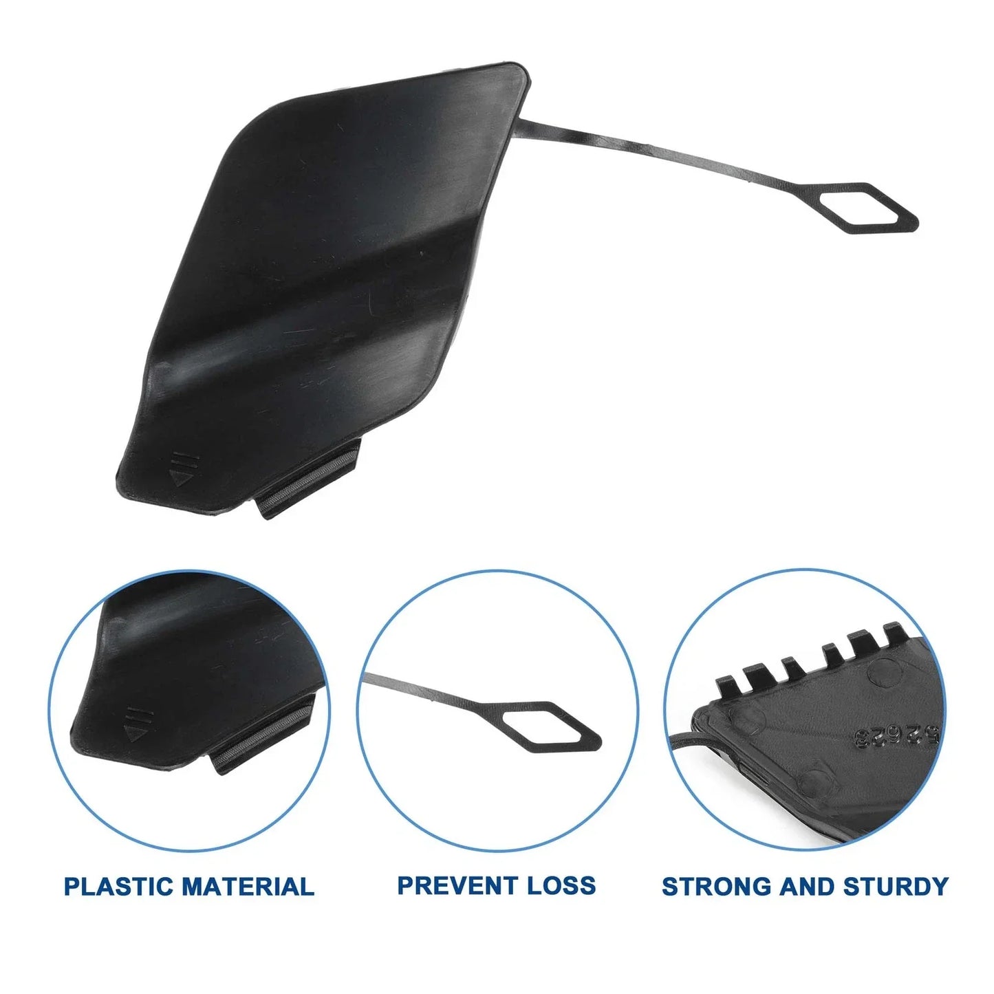 Front Bumper Tow Hook Cover for Mercedes-Benz SLK W172 (2004-2011)