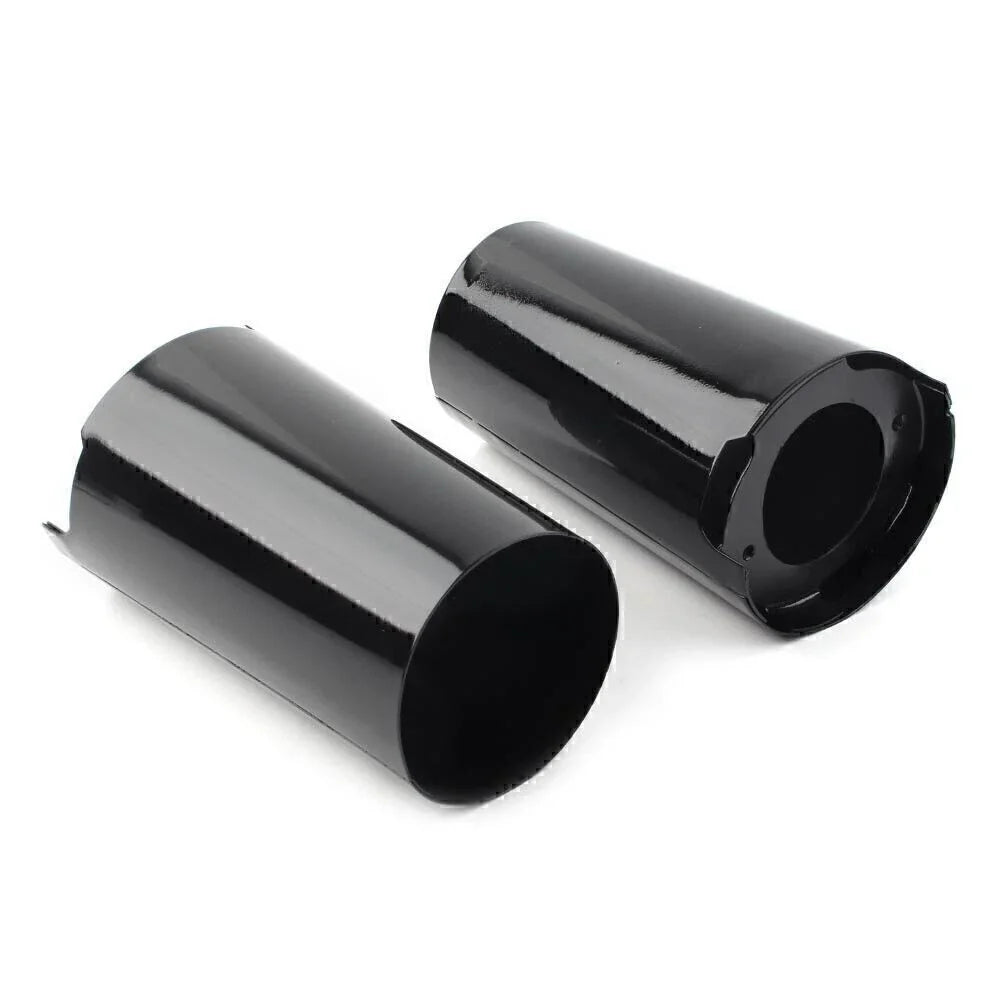 Black Fork Slider Covers for Harley Touring Electra Street Tri Glide (2014+)