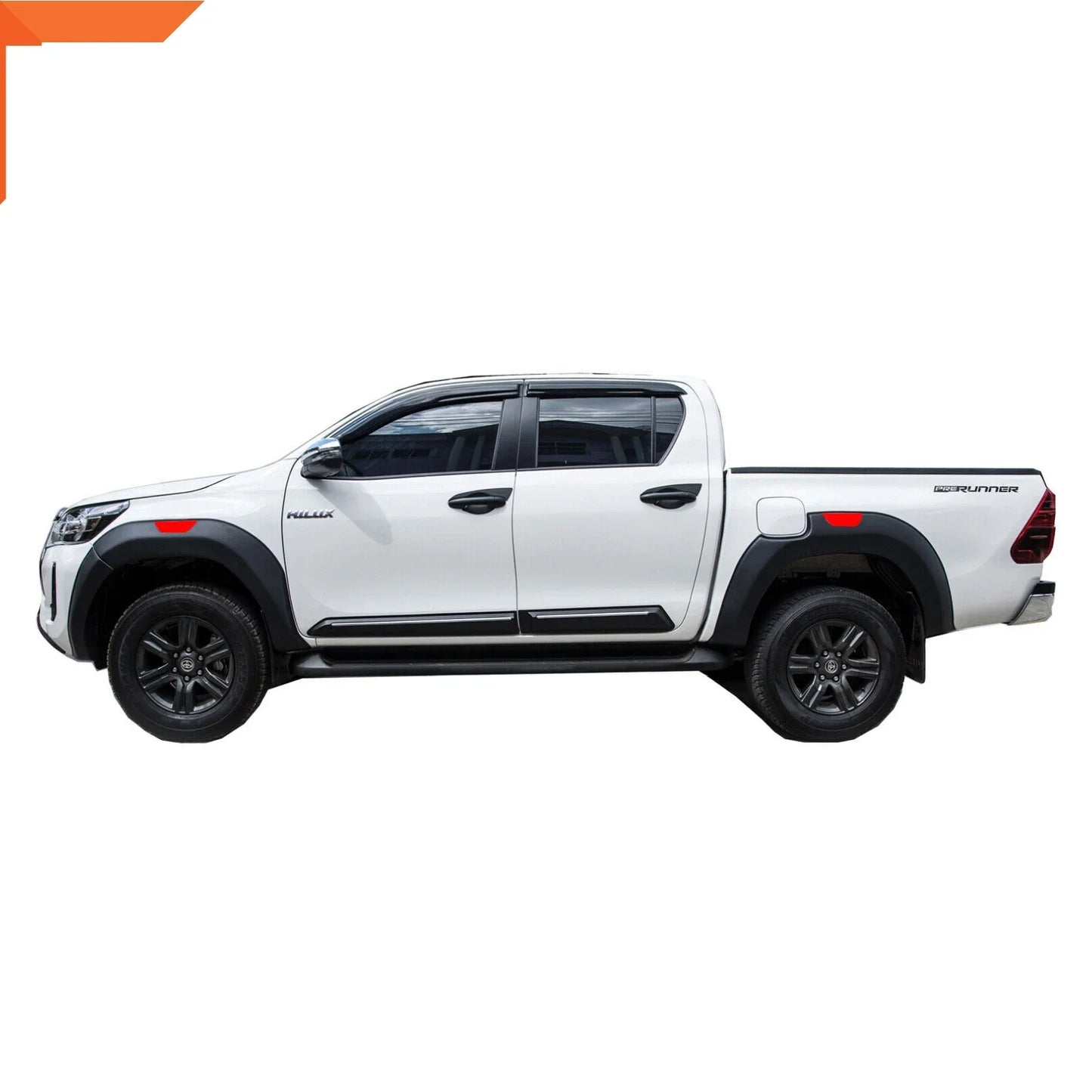 8.5" Fender Flares for Toyota Hilux SR5 Dual Cab 4x4 (2020-2023)