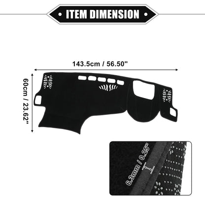 Dashboard Dash Cover Mat for Lexus NX 2nd Gen NX250 NX350 NX450h (2022-2023)