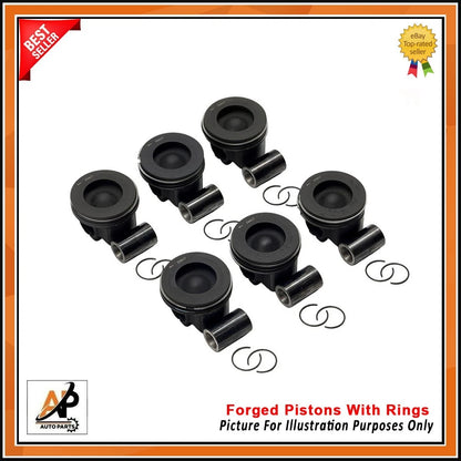Forged Piston with Ring Set for Land Rover Range Rover 3.0 DT306 (2009–2013)