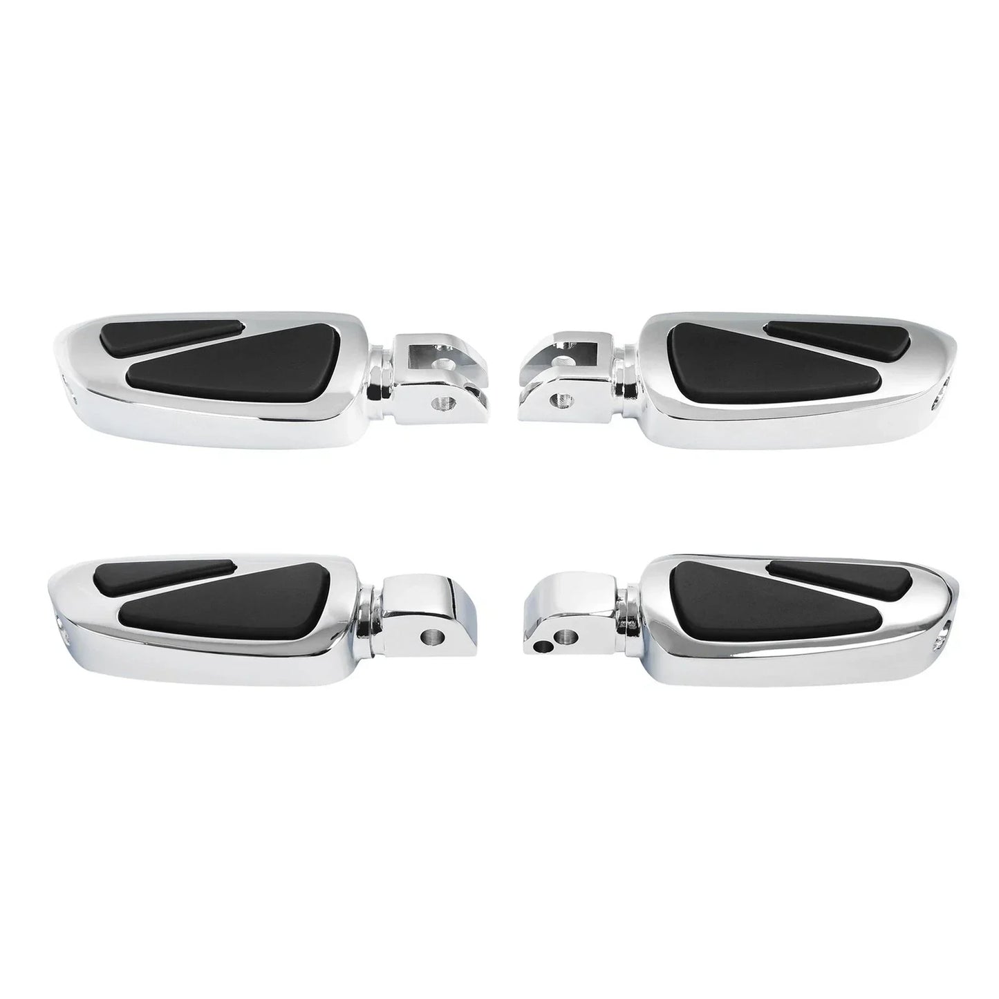 Chrome Rider Driver & Passenger Footpegs for Harley Low Rider (2018-2025)