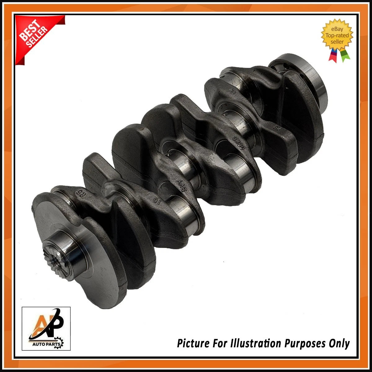 Genuine OE Crankshaft for Audi A4 A5 A6 2.0 TFSI CDNC (2009–2016)
