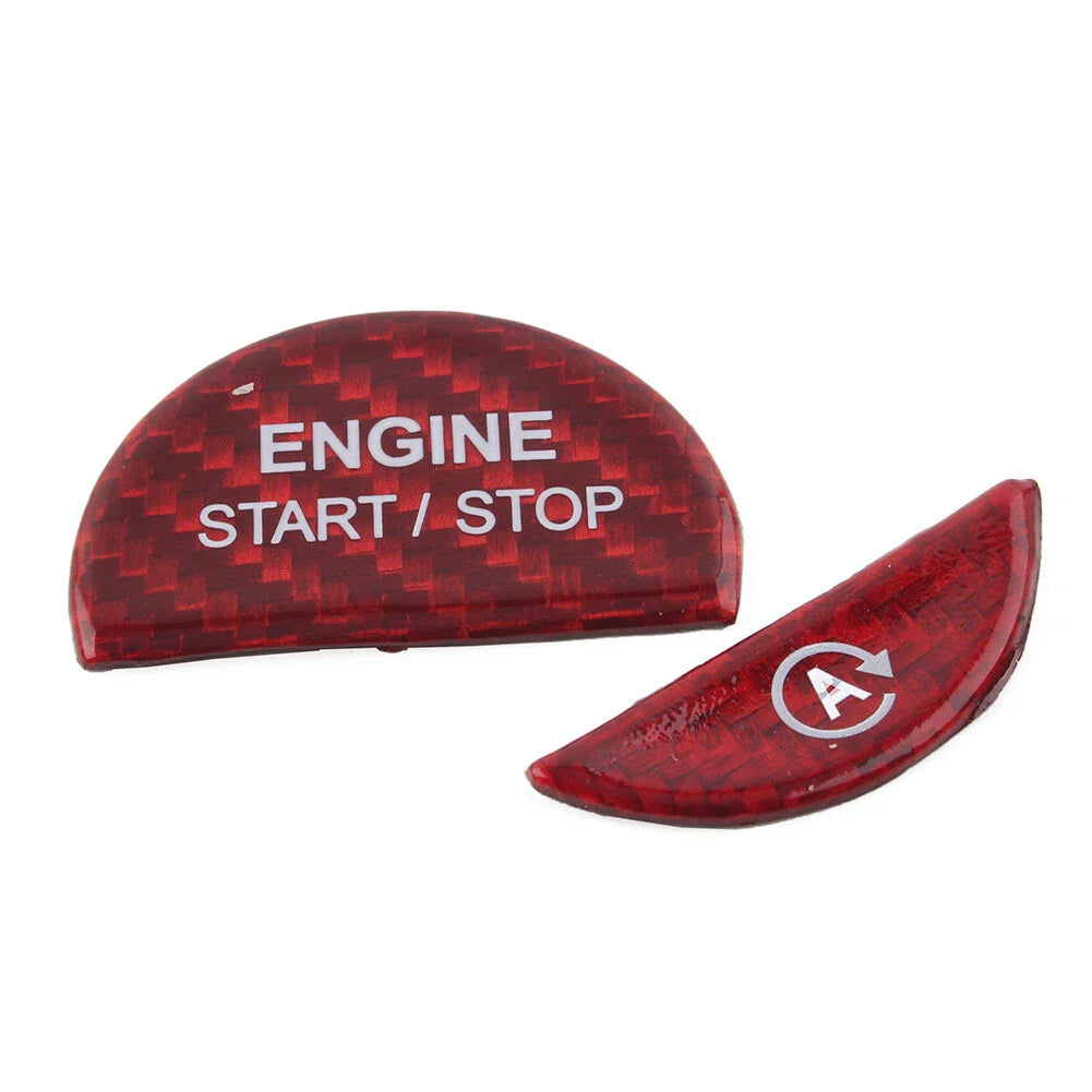 Engine Start Stop Button Cover Trim for Mercedes-Benz C-Class W206 (2022+) Red