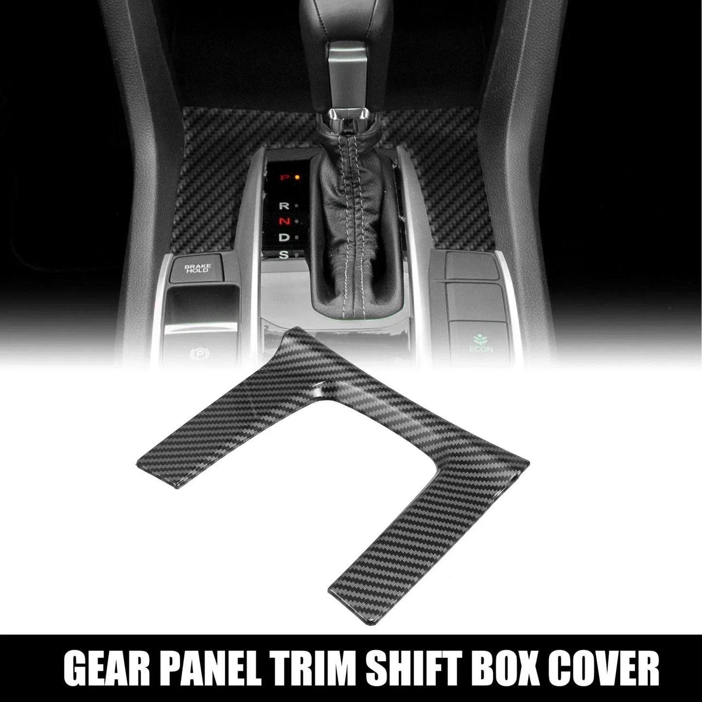 Gear Panel Trim Shift Box Cover for Honda Civic (2016-2021)