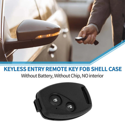 2 x Keyless Entry Remote Key Fob Shell Case for Honda Civic (2006-2013)