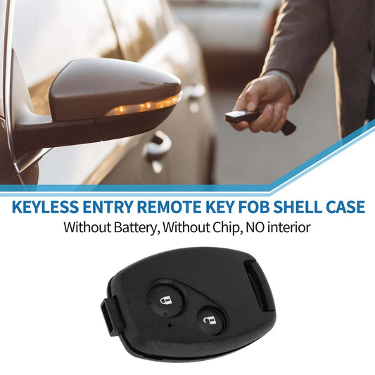 2 x Keyless Entry Remote Key Fob Shell Case for Honda Civic (2006-2013)