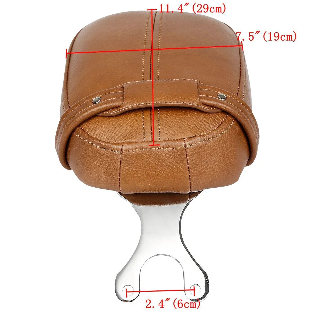 Desert Tan Leather Passenger Pillion Seat for Indian Scout Sixty (2016 - 2024)
