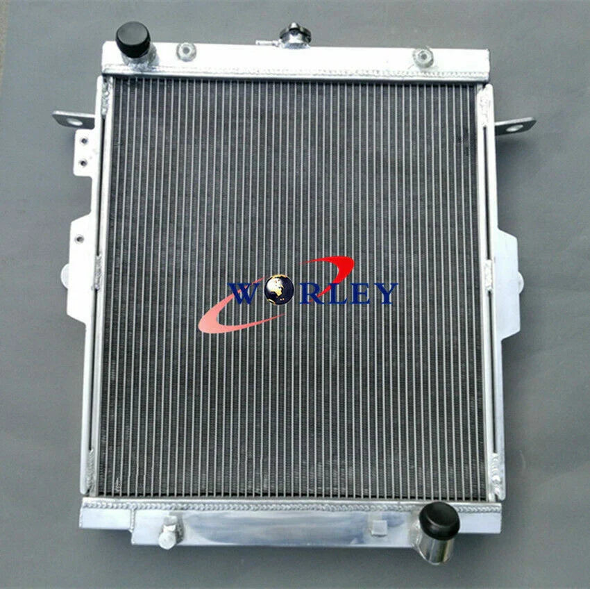 Aluminum Radiator & Fan for Toyota Landcruiser HDJ78 HDJ79 HZJ78 HZJ79 (1990-2007)
