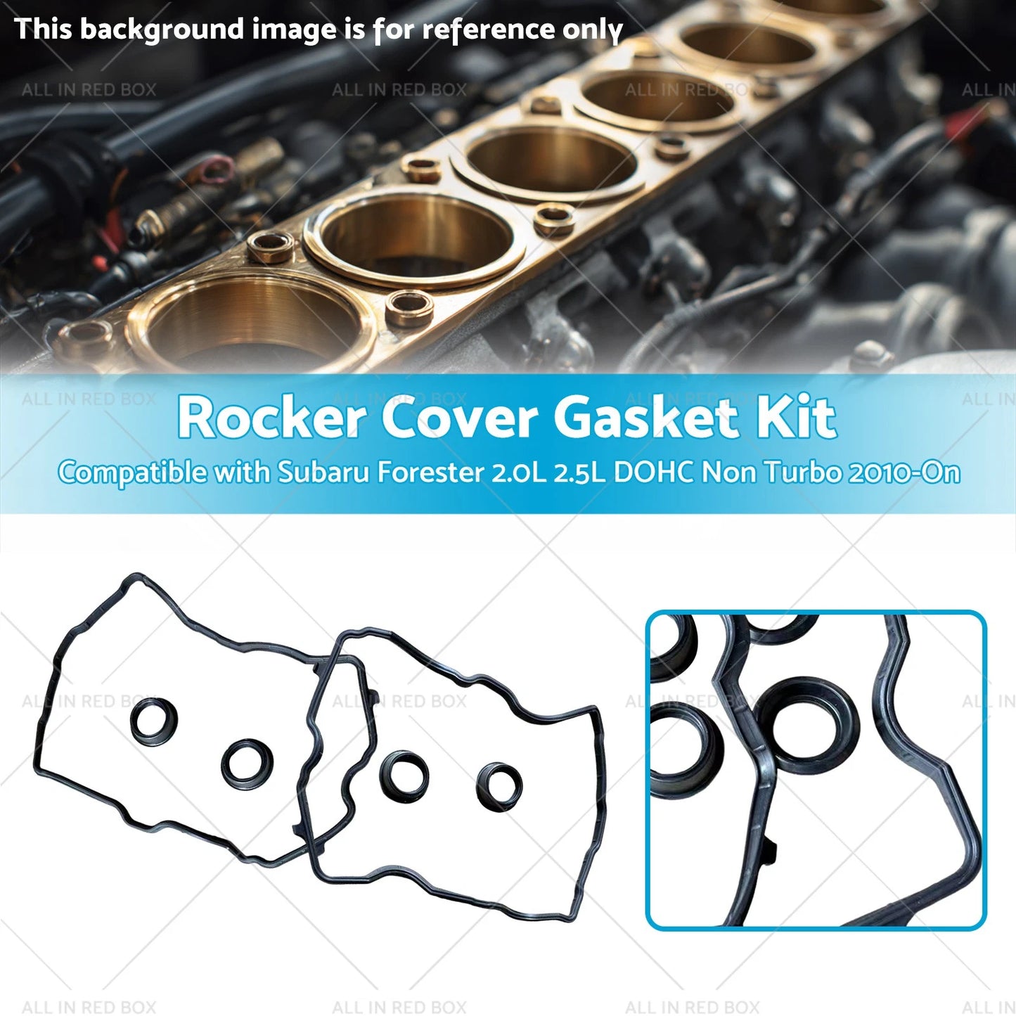 Rocker Valve Cover Gasket for Subaru Forester 2.0L/2.5L (2010-On)