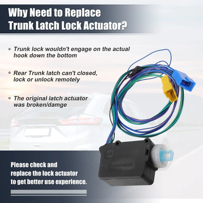 Rear Door Latch Lock Actuator Motor for Dodge Sprinter 2500 (2003-2009)