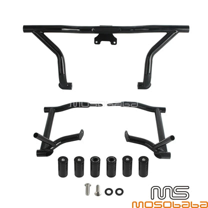 Saddlebag Rails Guard w/ Crash Bar for Harley Touring (2014-2023)