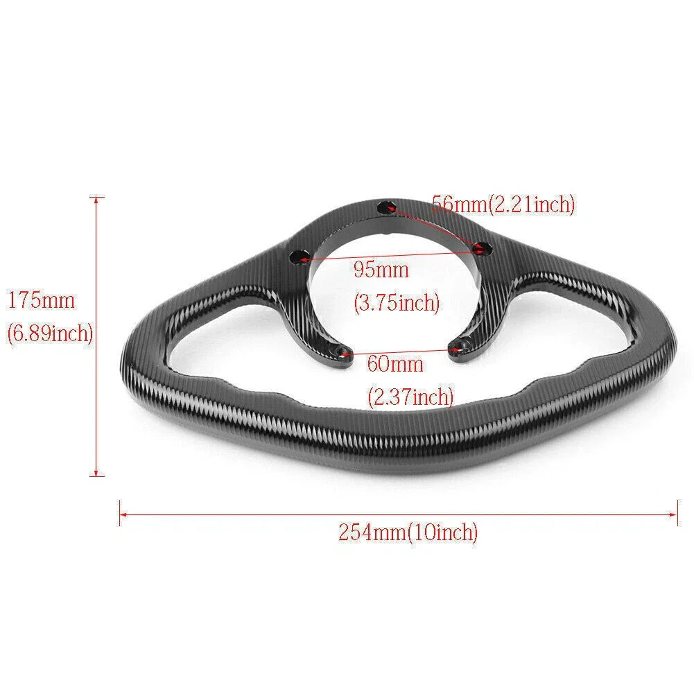 Red Passenger Gas Tank Grab Handle for Kawasaki Ninja ZX-14R (2006-2012)
