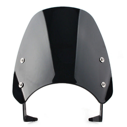 ABS Black Motorcycle Windshield + Bracket for SCRAMBLER 1200 (2019-2021)