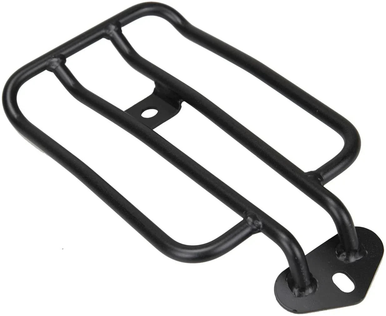 Black Rear Luggage Rack Carrier for Harley-Davidson