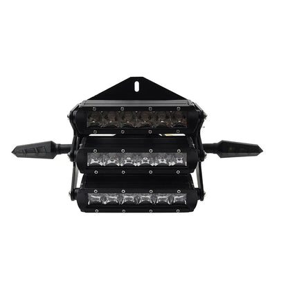 Triple Headlight Headlamp Kit for Honda Ruckus GY6 Scooter (2003-2023)