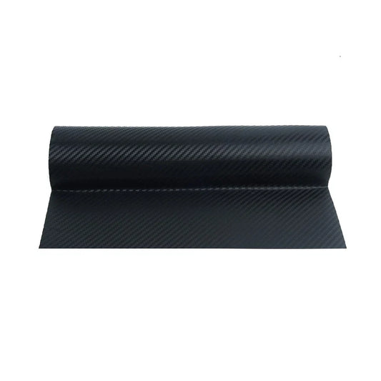 Black 3D Carbon Fiber Vinyl Wrap Roll Film Sticker for Car/Home 127x30cm DIY