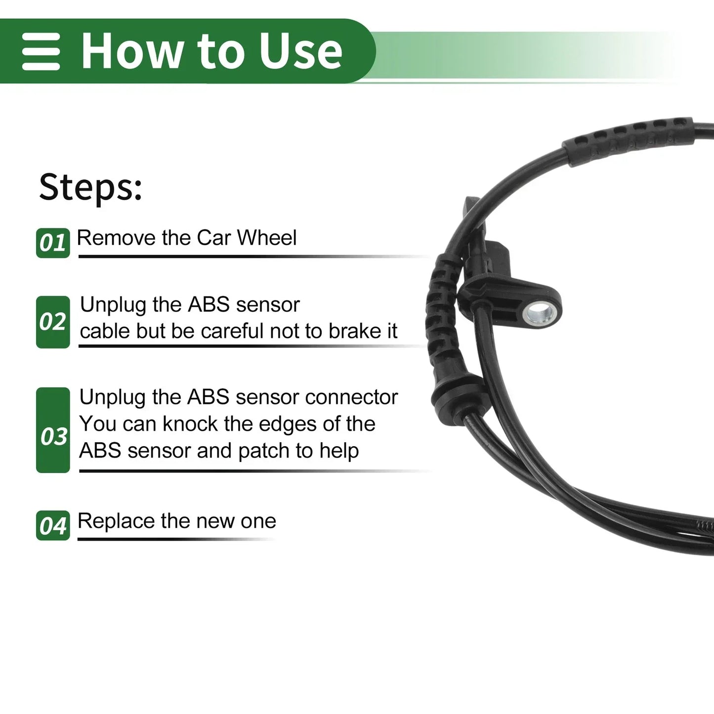 ABS Wheel Speed Sensor for BMW Mini Cooper (2014-2020)