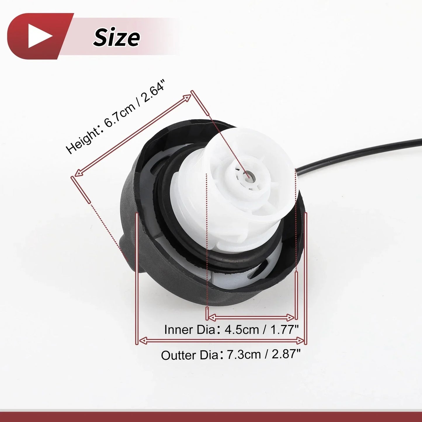 Gas Fuel Tank Cap for Mercedes-Benz R350 (2006-2012)