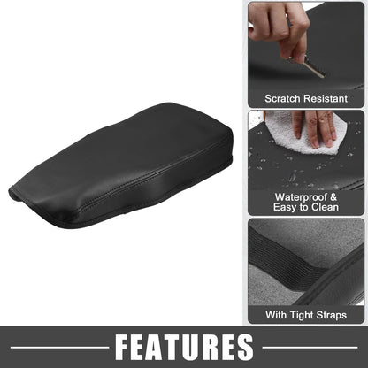 Car Center Console Pad Armrest Cover for Lexus ES330 (2005-2009) Black