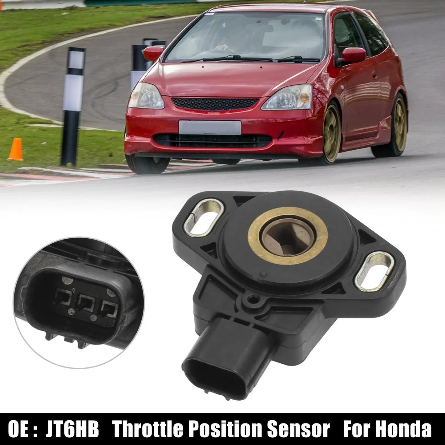 Throttle Position Sensor for Honda JT6HB Vehicle Replacement